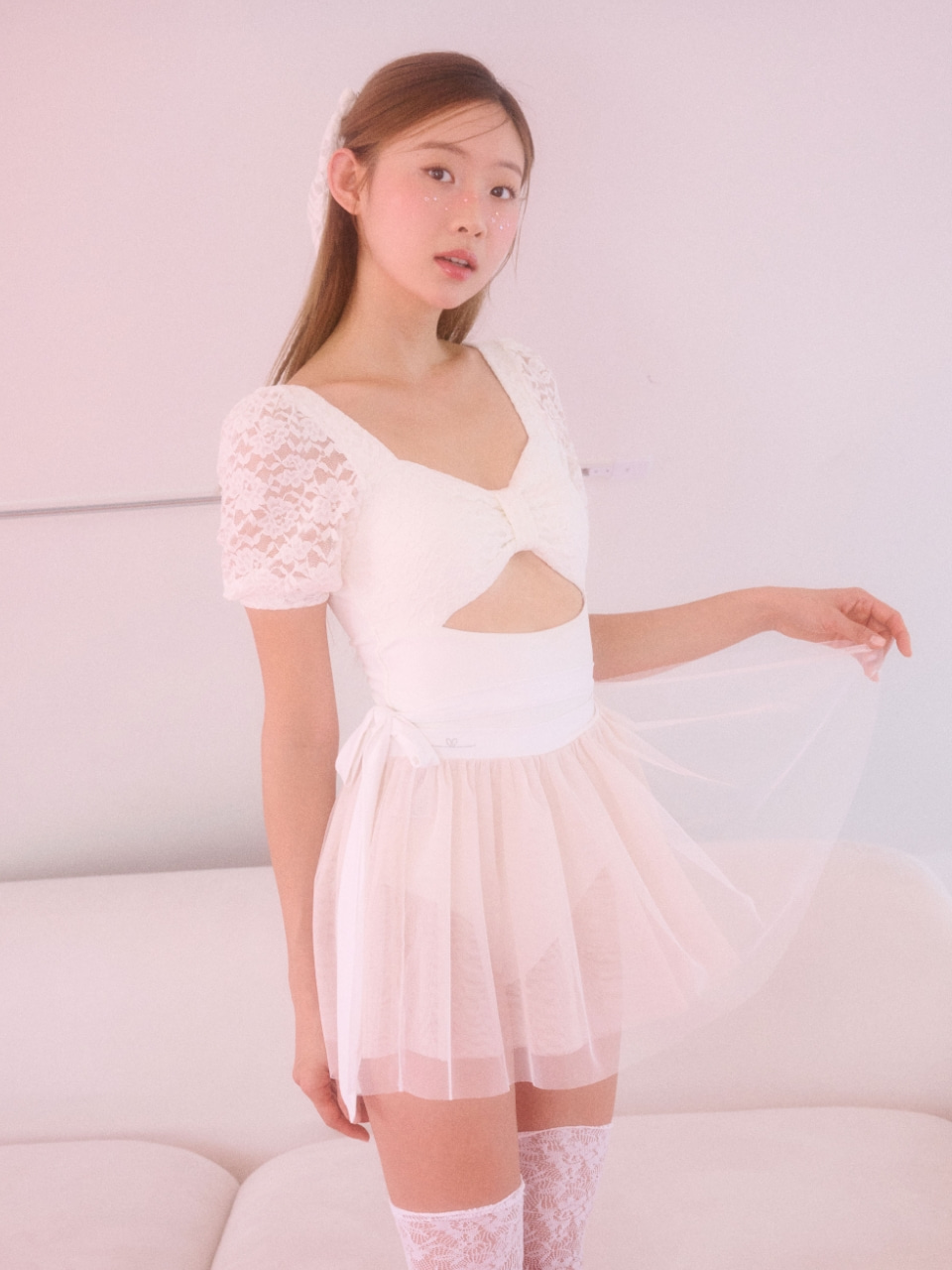 LES BALLERINA COVER-UP SKIRTS_IVORY